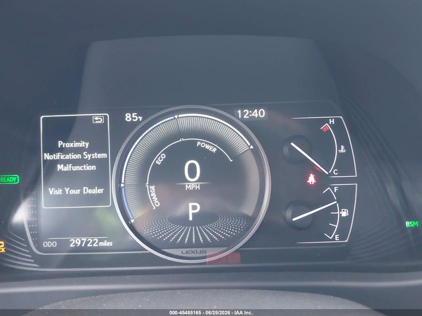 2021 Lexus Ux VIN JTHP9JBH4M2037459 IAAI salvage auction — FRONT END, Salvage Title, sold $10,900 on 2026-09-08 (photo 7)