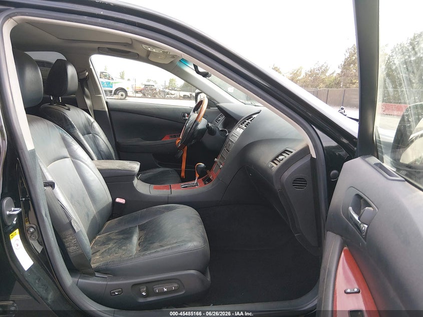 2008 Lexus ES VIN JTHBJ46G182242389 IAAI salvage auction — REAR END, Salvage (California), sold $800 on 2026-07-29 (photo 5)