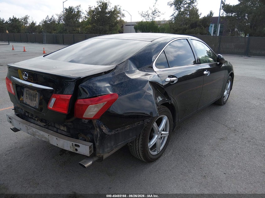 2008 Lexus ES VIN JTHBJ46G182242389 IAAI salvage auction — REAR END, Salvage (California), sold $800 on 2026-07-29 (photo 6)