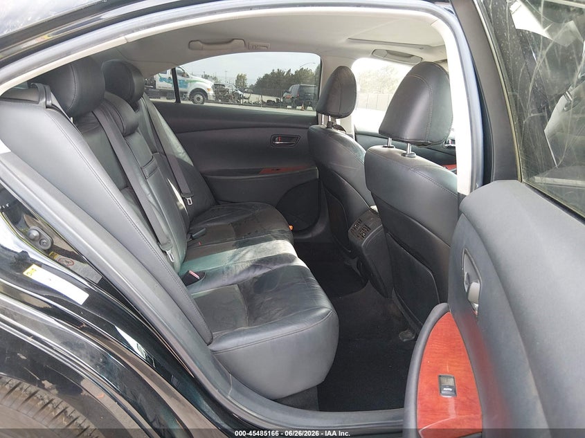 2008 Lexus ES VIN JTHBJ46G182242389 IAAI salvage auction — REAR END, Salvage (California), sold $800 on 2026-07-29 (photo 8)