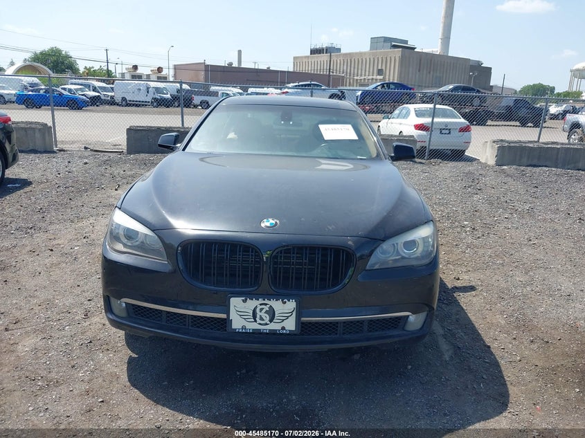 2011 BMW 7 series VIN WBAKC8C52BC433307 IAAI salvage auction — FRONT END, Clear (Florida), sold $650 on 2026-07-29 (photo 6)