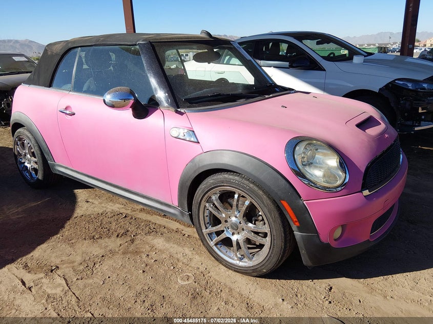 2009 Mini Cooper VIN WMWMS33579TG89356 IAAI salvage auction — NORMAL WEAR, Clear (Arizona), sold $600 on 2026-07-28 (photo 1)