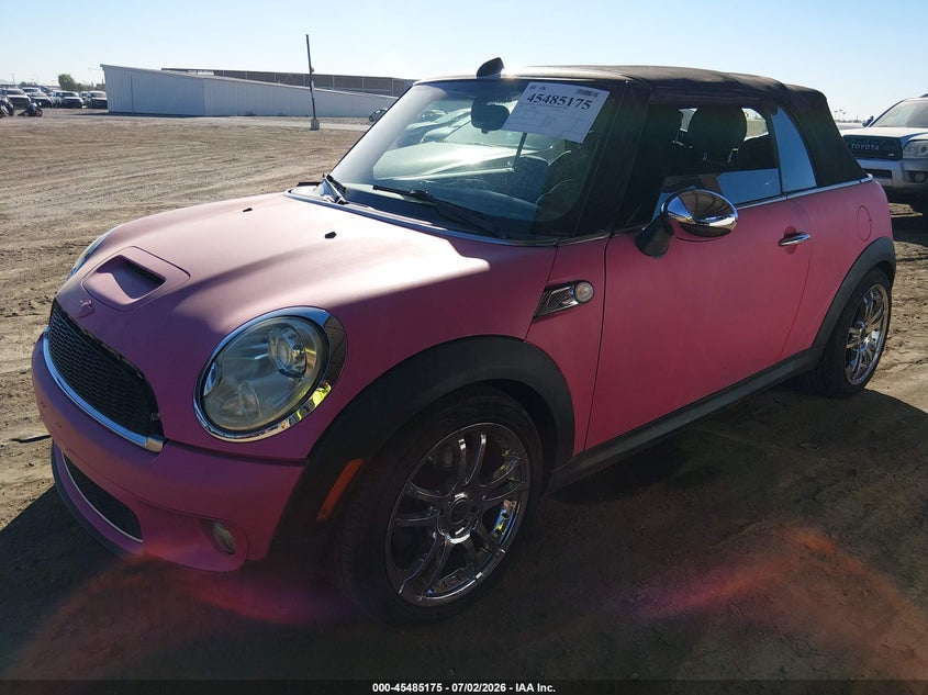 2009 Mini Cooper VIN WMWMS33579TG89356 IAAI salvage auction — NORMAL WEAR, Clear (Arizona), sold $600 on 2026-07-28 (photo 2)
