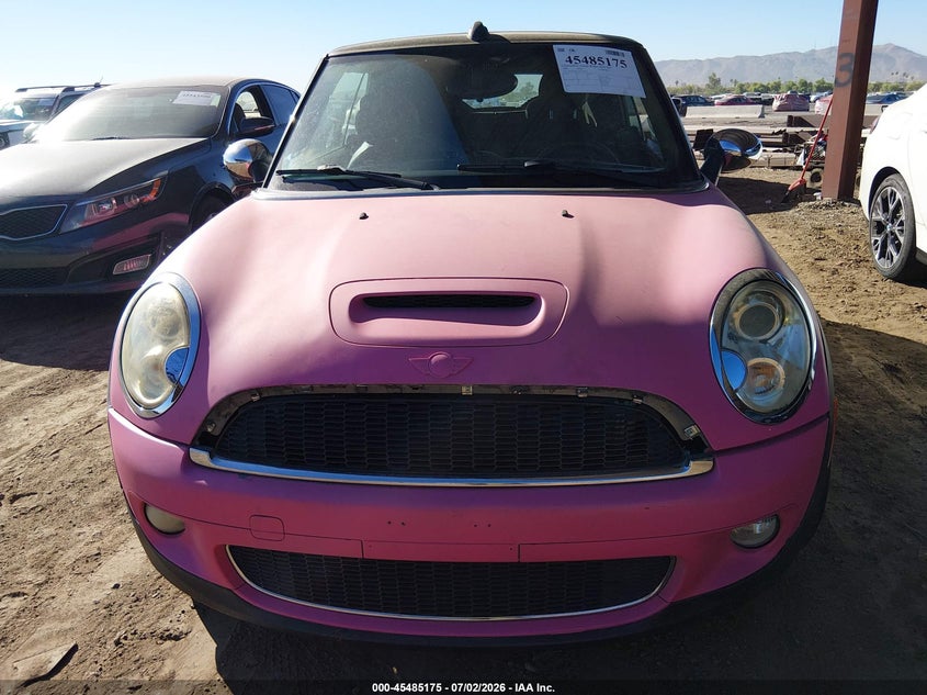 2009 Mini Cooper VIN WMWMS33579TG89356 IAAI salvage auction — NORMAL WEAR, Clear (Arizona), sold $600 on 2026-07-28 (photo 6)