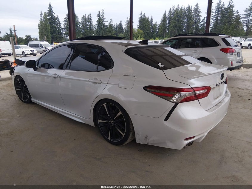 2018 Toyota Camry VIN 4T1B61HKXJU146253 IAAI salvage auction — FRONT END, Bill Of Sale (Washington), sold $3,400 on 2026-07-30 (photo 3)