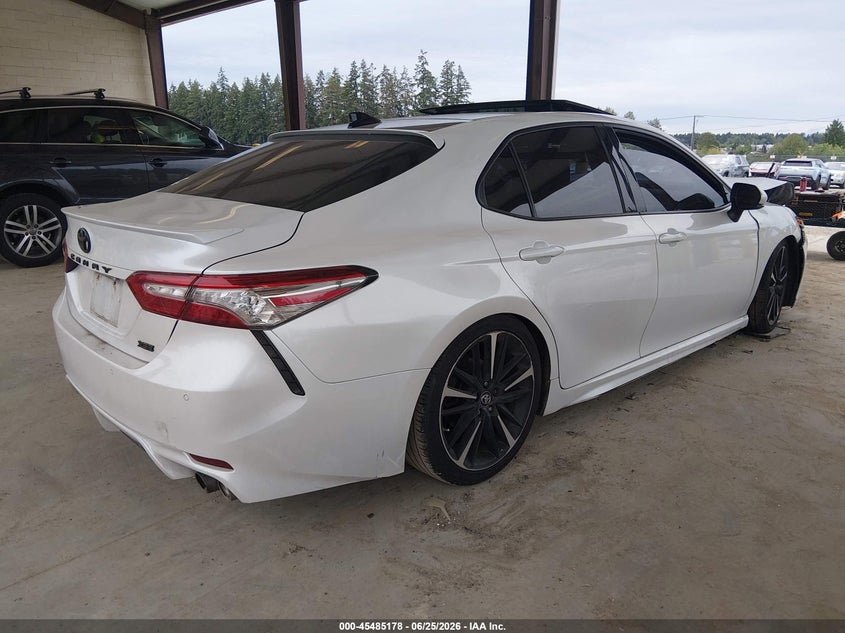 2018 Toyota Camry VIN 4T1B61HKXJU146253 IAAI salvage auction — FRONT END, Bill Of Sale (Washington), sold $3,400 on 2026-07-30 (photo 4)