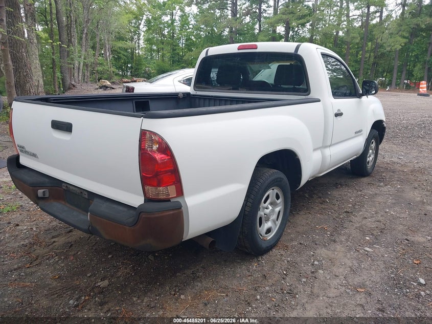 2005 Toyota Tacoma VIN 5TENX22N75Z109021 IAAI salvage auction — NORMAL WEAR, Clear (Virginia), sold $3,150 on 2026-07-14 (photo 4)
