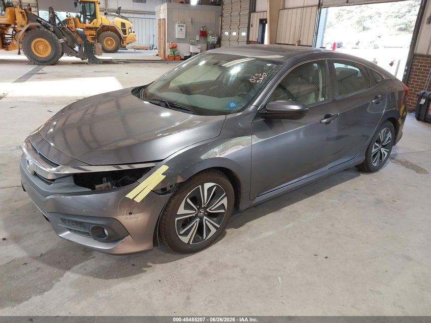 2018 Honda Civic VIN JHMFC1F32JX036739 IAAI salvage auction — RIGHT SIDE, Salvage (North Carolina), sold $4,200 on 2026-07-23 (photo 2)