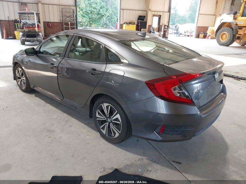 2018 Honda Civic VIN JHMFC1F32JX036739 IAAI salvage auction — RIGHT SIDE, Salvage (North Carolina), sold $4,200 on 2026-07-23 (photo 3)