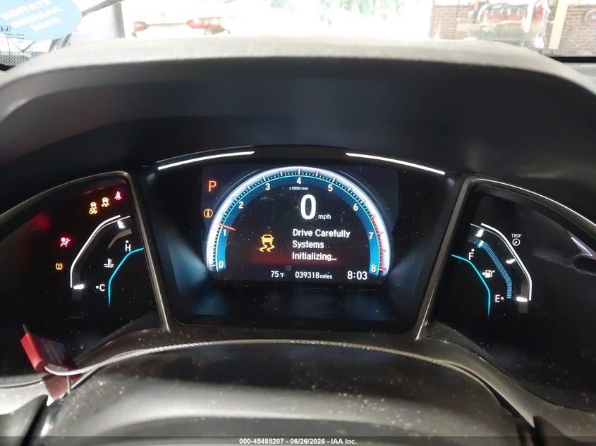 2018 Honda Civic VIN JHMFC1F32JX036739 IAAI salvage auction — RIGHT SIDE, Salvage (North Carolina), sold $4,200 on 2026-07-23 (photo 7)