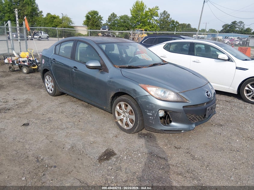2013 Mazda 3 VIN JM1BL1UP9D1789455 IAAI salvage auction — RIGHT FRONT, Clear (Virginia), sold $550 on 2026-07-17 (photo 1)