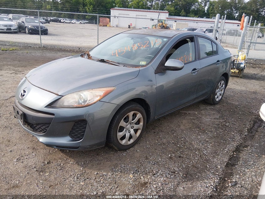 2013 Mazda 3 VIN JM1BL1UP9D1789455 IAAI salvage auction — RIGHT FRONT, Clear (Virginia), sold $550 on 2026-07-17 (photo 2)