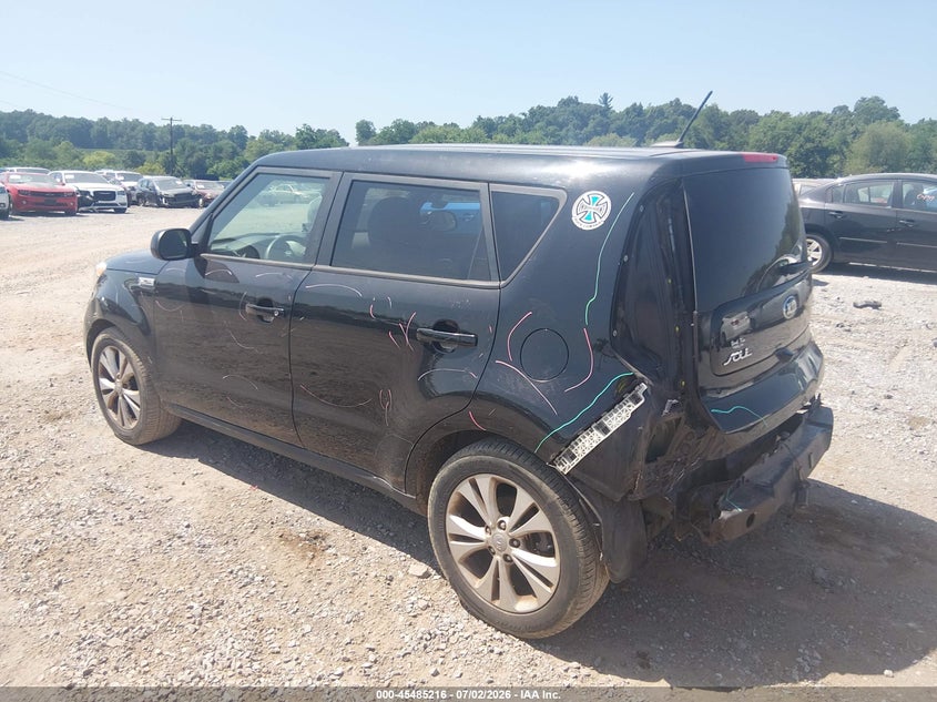 2016 Kia Soul VIN KNDJP3A55G7381356 IAAI salvage auction — REAR END, Salvage Title, sold $625 on 2026-07-29 (photo 3)