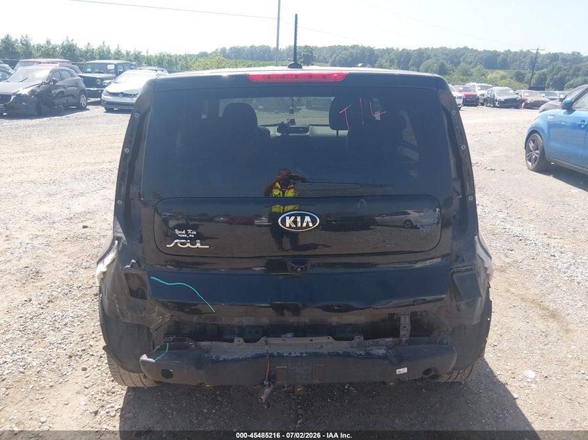 2016 Kia Soul VIN KNDJP3A55G7381356 IAAI salvage auction — REAR END, Salvage Title, sold $625 on 2026-07-29 (photo 6)