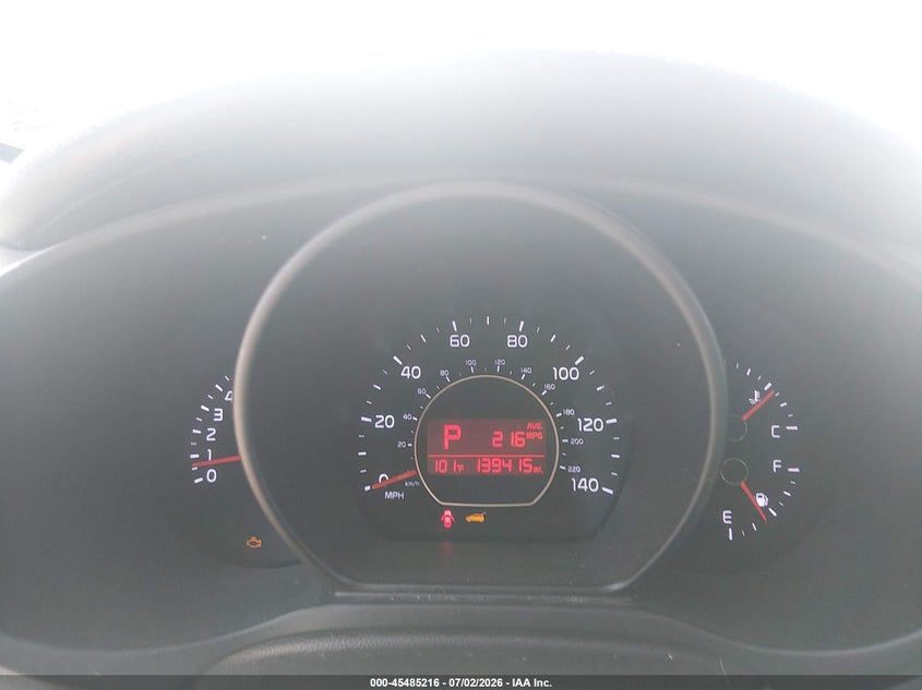 2016 Kia Soul VIN KNDJP3A55G7381356 IAAI salvage auction — REAR END, Salvage Title, sold $625 on 2026-07-29 (photo 7)