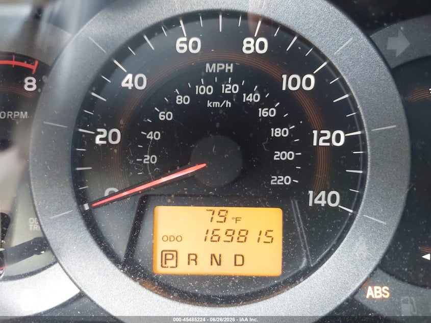 2009 Toyota Rav4 VIN JTMZF33V995014008 IAAI salvage auction — FRONT END, Salvage (California), sold $650 on 2026-07-13 (photo 7)