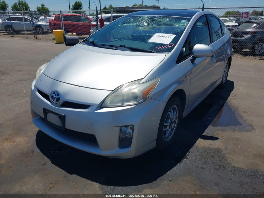 2010 Toyota Prius VIN JTDKN3DU4A0020052 IAAI salvage auction — FRONT END, Salvage (California), sold $1,150 on 2026-07-08 (photo 2)