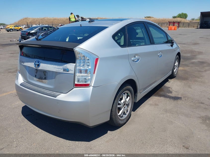 2010 Toyota Prius VIN JTDKN3DU4A0020052 IAAI salvage auction — FRONT END, Salvage (California), sold $1,150 on 2026-07-08 (photo 4)