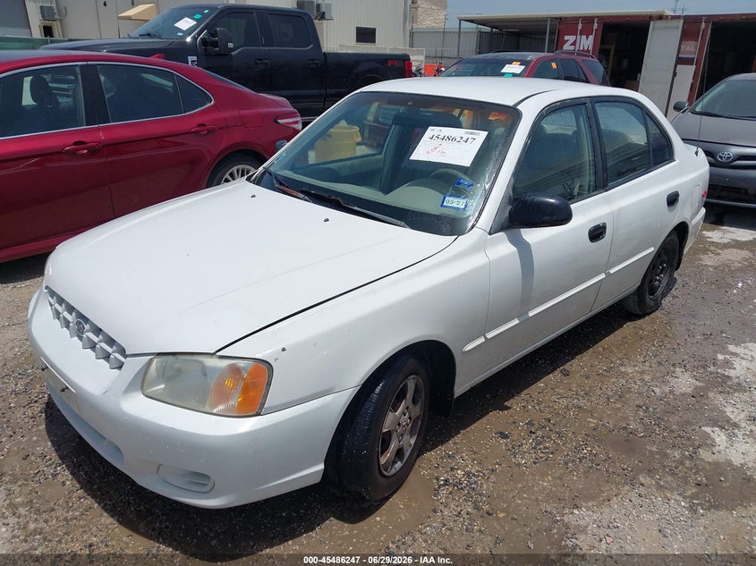 2000 Hyundai Accent VIN KMHCG45G4YU081011 IAAI salvage auction — NORMAL WEAR, Original (Texas), sold $225 on 2026-07-20 (photo 2)