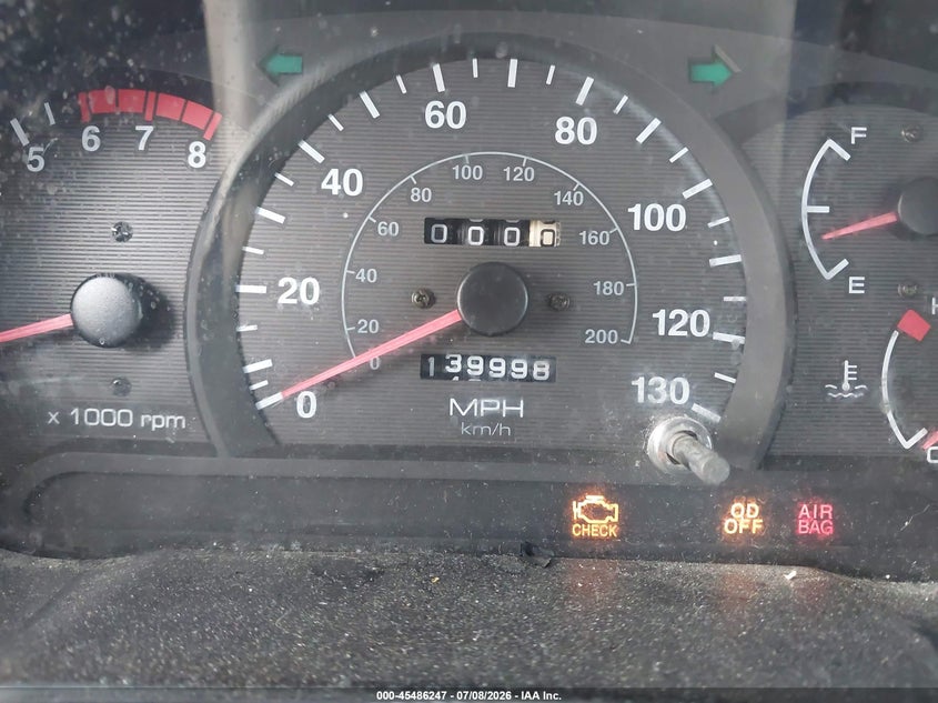 2000 Hyundai Accent VIN KMHCG45G4YU081011 IAAI salvage auction — NORMAL WEAR, Original (Texas), sold $225 on 2026-07-20 (photo 7)