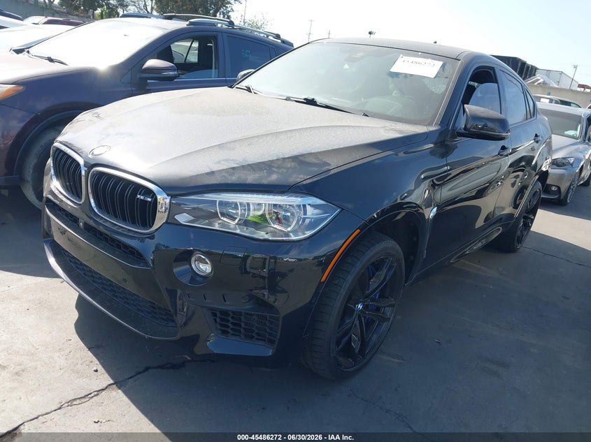 2018 BMW X6 m VIN 5YMKW8C58J0U72565 IAAI salvage auction — REAR END, Salvage Certificate (California), sold $16,650 on 2026-07-08 (photo 2)