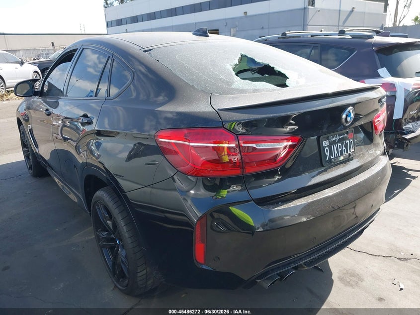 2018 BMW X6 m VIN 5YMKW8C58J0U72565 IAAI salvage auction — REAR END, Salvage Certificate (California), sold $16,650 on 2026-07-08 (photo 3)