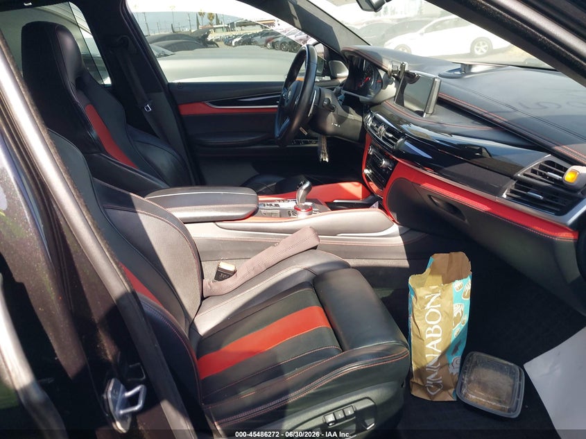 2018 BMW X6 m VIN 5YMKW8C58J0U72565 IAAI salvage auction — REAR END, Salvage Certificate (California), sold $16,650 on 2026-07-08 (photo 5)