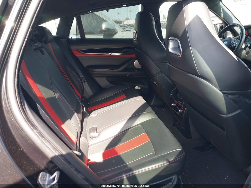 2018 BMW X6 m VIN 5YMKW8C58J0U72565 IAAI salvage auction — REAR END, Salvage Certificate (California), sold $16,650 on 2026-07-08 (photo 8)