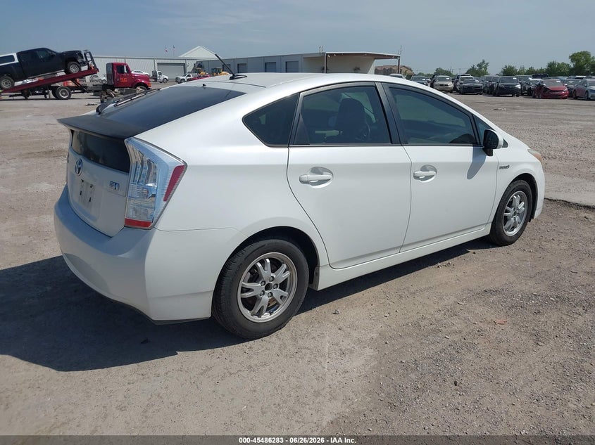 2010 Toyota Prius VIN JTDKN3DU1A0237882 IAAI salvage auction — HAIL, Original (Texas), sold $1,800 on 2026-08-02 (photo 4)