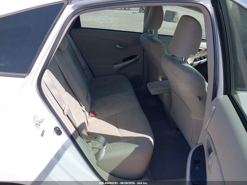 2010 Toyota Prius VIN JTDKN3DU1A0237882 IAAI salvage auction — HAIL, Original (Texas), sold $1,800 on 2026-08-02 (photo 8)