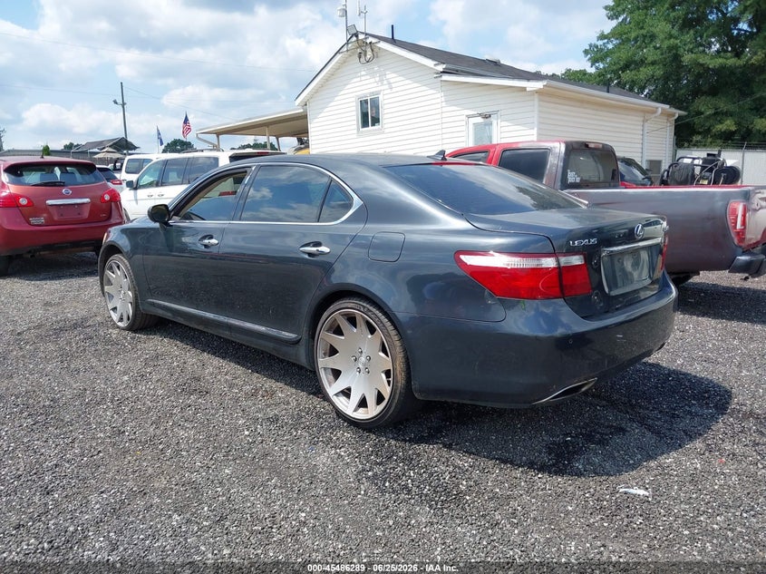 2008 Lexus Ls 460 VIN JTHGL46F685027953 IAAI salvage auction — NORMAL WEAR, Repossession Paperwork (South Carolina), sold $675 on 2026-07-21 (photo 3)