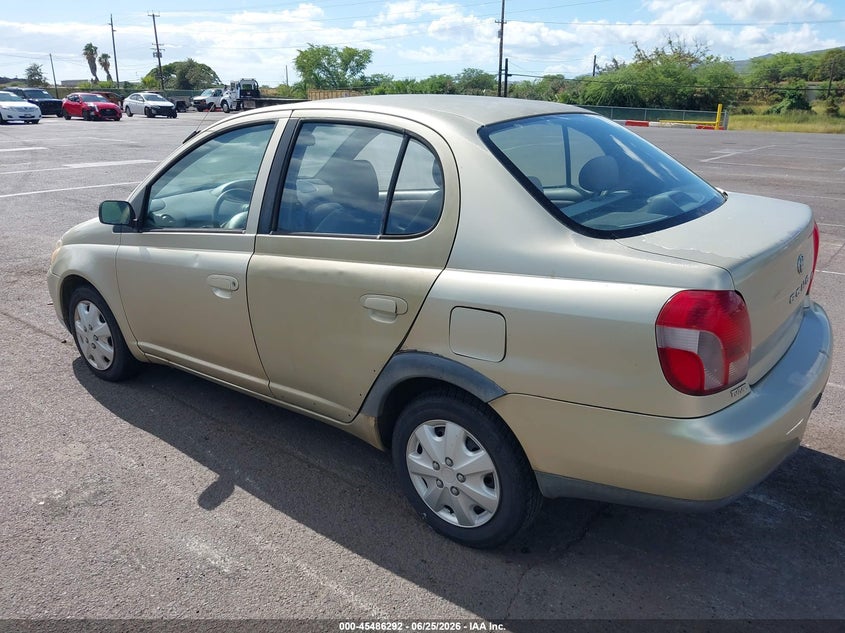 2000 Toyota Echo VIN JTDBT1236Y0062916 IAAI salvage auction — NORMAL WEAR, Salvage Title (Hawaii), sold $100 on 2026-07-28 (photo 3)