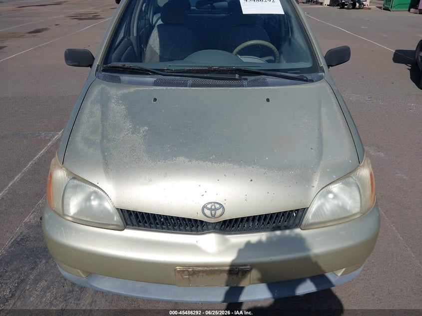 2000 Toyota Echo VIN JTDBT1236Y0062916 IAAI salvage auction — NORMAL WEAR, Salvage Title (Hawaii), sold $100 on 2026-07-28 (photo 6)