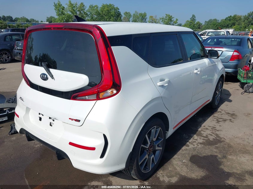 2020 Kia Soul VIN KNDJ63AU7L7015256 IAAI salvage auction — HAIL, Salvage (Ohio), sold $6,525 on 2026-07-14 (photo 4)