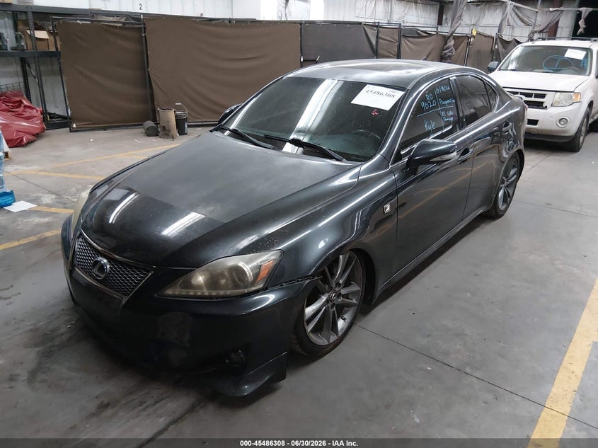 2011 Lexus Is 250 VIN JTHBF5C26B5138695 IAAI salvage auction — SIDE, Salvage (Arizona), sold $950 on 2026-07-21 (photo 2)