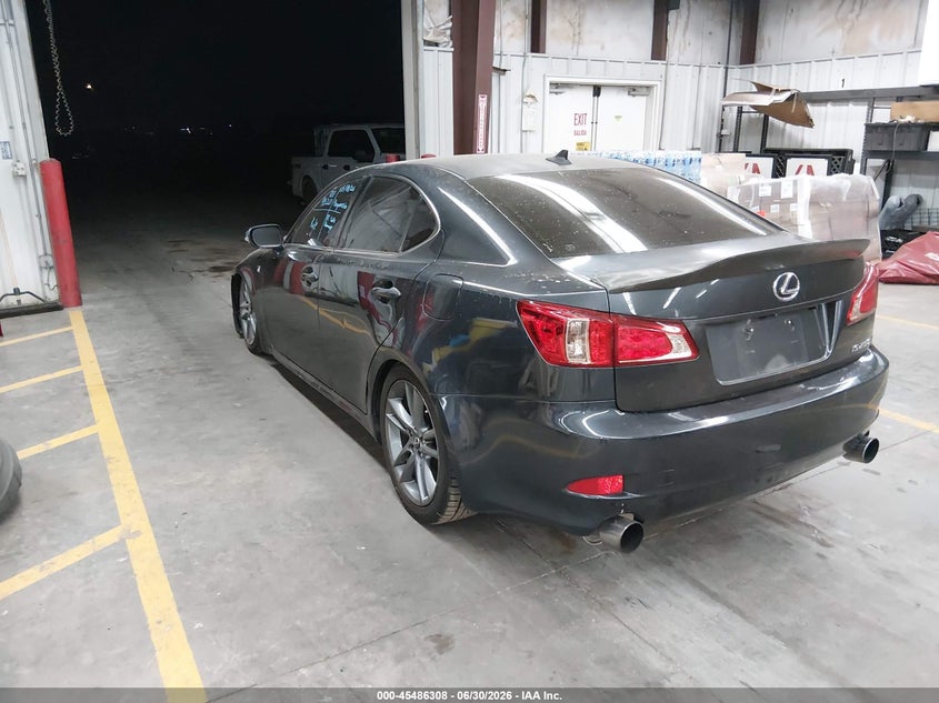 2011 Lexus Is 250 VIN JTHBF5C26B5138695 IAAI salvage auction — SIDE, Salvage (Arizona), sold $950 on 2026-07-21 (photo 3)