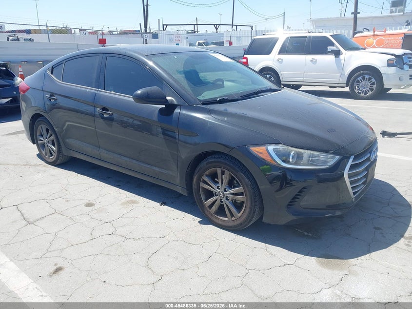 2018 Hyundai Elantra VIN 5NPD84LF4JH214821 IAAI salvage auction — REAR END, Salvage (California), sold $1,850 on 2026-07-29 (photo 1)