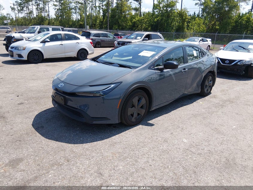 2025 Toyota Prius VIN JTDACAAU7S3054450 IAAI salvage auction — SIDE, Clear (Massachusetts), sold $18,300 on 2026-07-08 (photo 2)