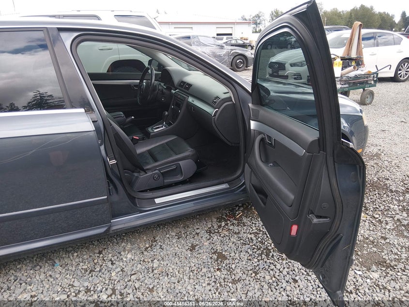 2008 Audi A4 VIN WAUDF78E78A054486 IAAI salvage auction — VANDALISM, Bill Of Sale (Washington), sold $325 on 2026-07-29 (photo 5)