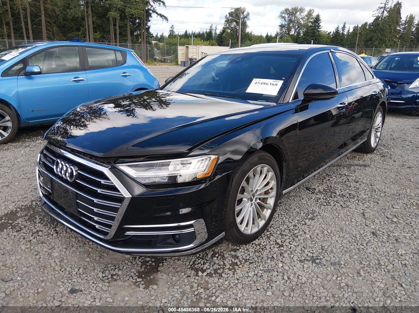 2019 Audi A8 VIN WAU8DAF84KN015243 IAAI salvage auction — FRONT END, Salvage Title, sold $12,000 on 2026-08-12 (photo 2)