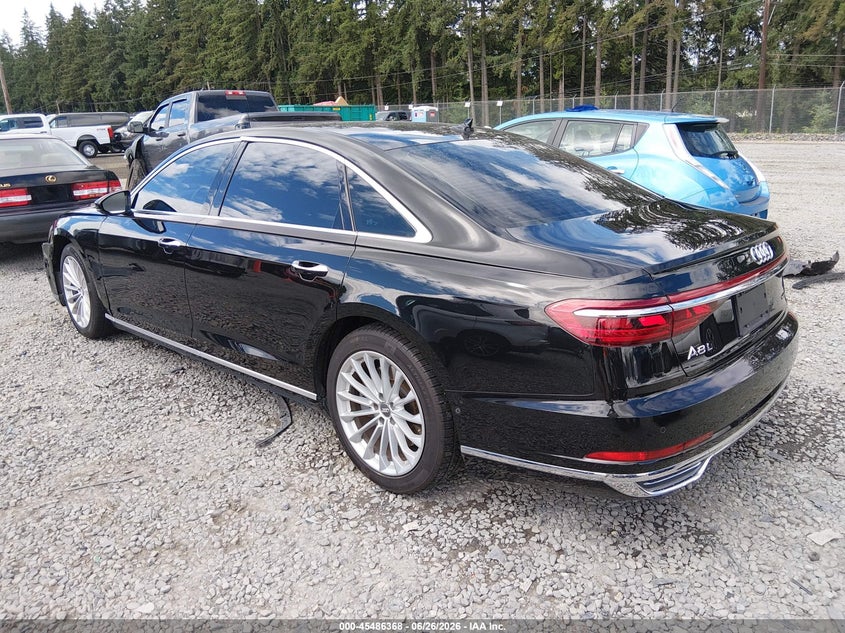 2019 Audi A8 VIN WAU8DAF84KN015243 IAAI salvage auction — FRONT END, Salvage Title, sold $12,000 on 2026-08-12 (photo 3)