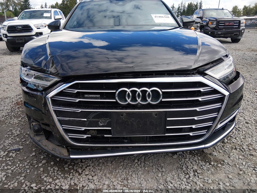 2019 Audi A8 VIN WAU8DAF84KN015243 IAAI salvage auction — FRONT END, Salvage Title, sold $12,000 on 2026-08-12 (photo 6)