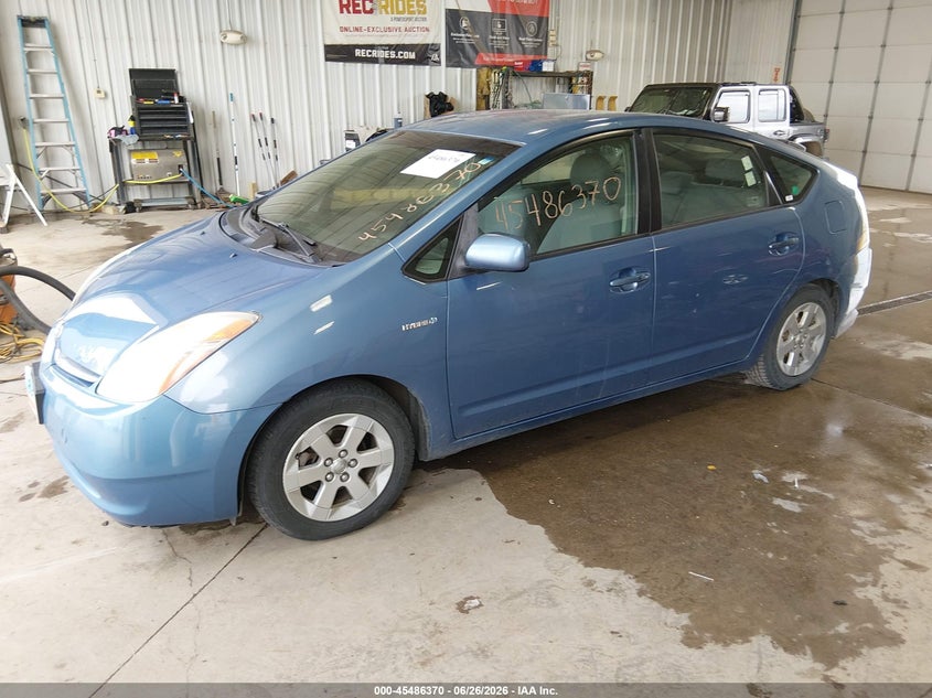 2009 Toyota Prius VIN JTDKB20U497874681 IAAI salvage auction — NORMAL WEAR, Clear (North Dakota), sold $450 on 2026-07-30 (photo 2)