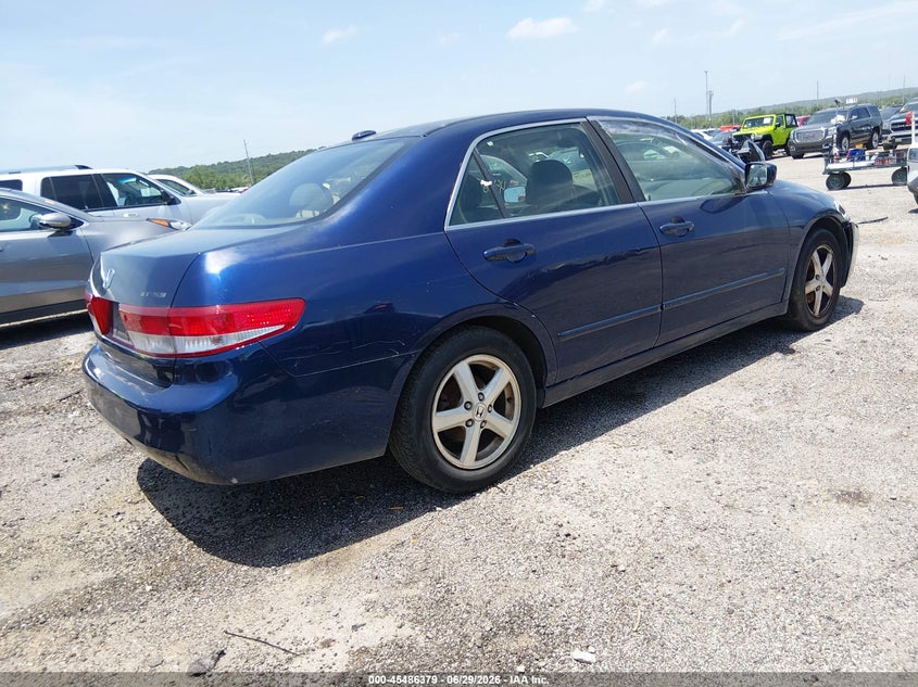 2004 Honda Accord VIN JHMCM56874C001211 IAAI salvage auction — NORMAL WEAR, Clear (Oklahoma), sold $400 on 2026-07-07 (photo 4)