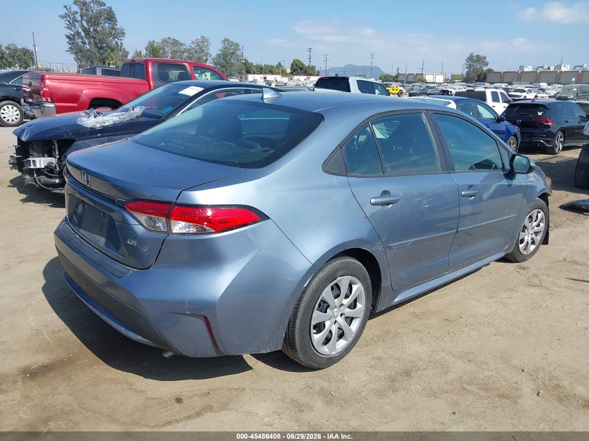 2020 Toyota Corolla VIN 5YFEPRAE9LP065648 IAAI salvage auction — LEFT FRONT, Salvage Title, sold $4,400 on 2026-07-22 (photo 4)