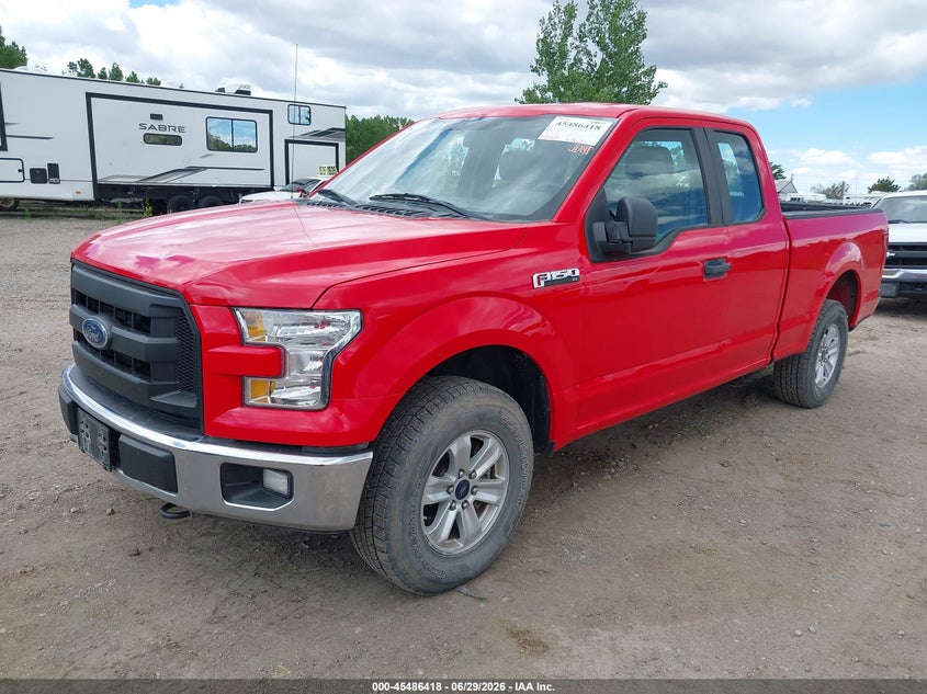 2016 Ford F-150 VIN 1FTFX1EF0GFB37780 IAAI salvage auction — NORMAL WEAR, Clear (Wyoming), sold $4,600 on 2026-07-09 (photo 2)