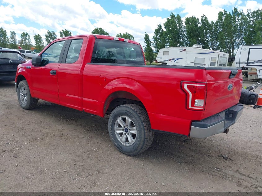 2016 Ford F-150 VIN 1FTFX1EF0GFB37780 IAAI salvage auction — NORMAL WEAR, Clear (Wyoming), sold $4,600 on 2026-07-09 (photo 3)