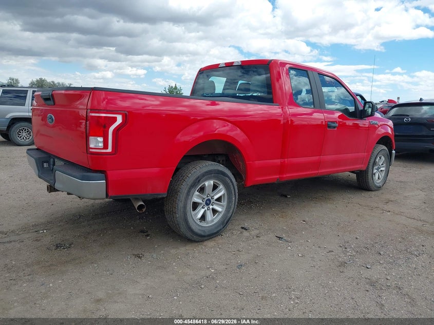 2016 Ford F-150 VIN 1FTFX1EF0GFB37780 IAAI salvage auction — NORMAL WEAR, Clear (Wyoming), sold $4,600 on 2026-07-09 (photo 4)