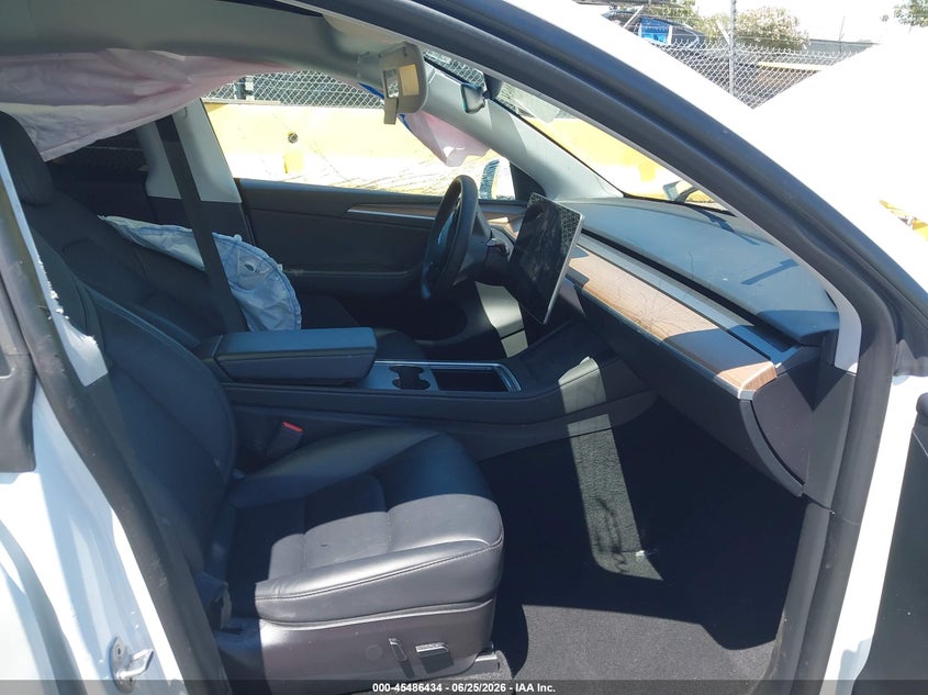 2023 Tesla Model y VIN 7SAYGDEFXPF601532 IAAI salvage auction — FRONT END, Salvage (California), sold $25 on 2026-07-30 (photo 5)