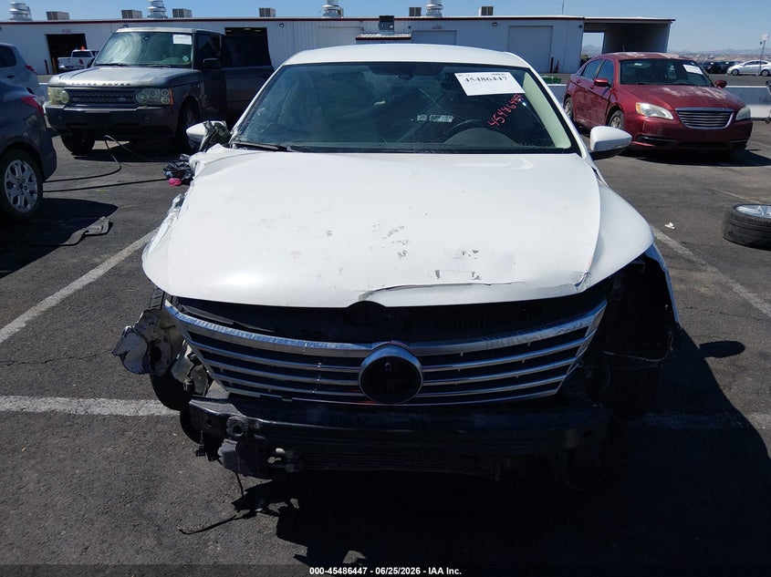 2013 Volkswagen Cc VIN WVWBN7AN9DE549721 IAAI salvage auction — NORMAL WEAR, Clear (Nevada), sold $1,050 on 2026-07-17 (photo 6)